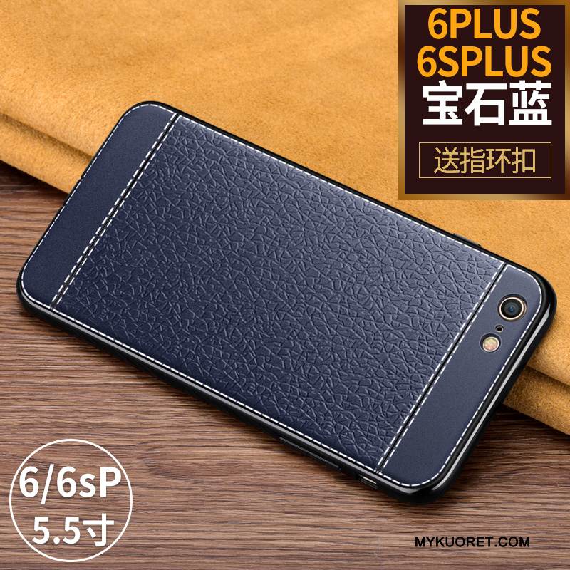 Kuori iPhone 6/6s Plus Suojaus Trendi Puhelimen Kuoret, Kotelo iPhone 6/6s Plus Laukut Uusi Musta