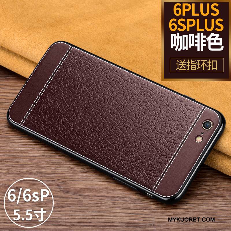 Kuori iPhone 6/6s Plus Suojaus Trendi Puhelimen Kuoret, Kotelo iPhone 6/6s Plus Laukut Uusi Musta