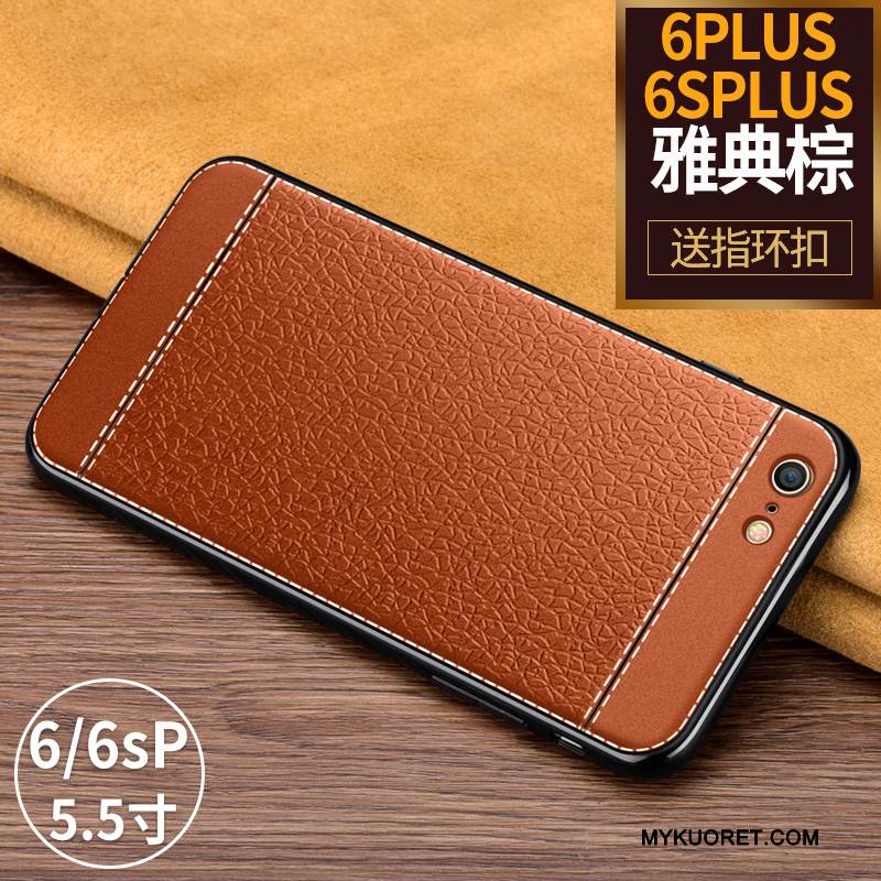 Kuori iPhone 6/6s Plus Suojaus Trendi Puhelimen Kuoret, Kotelo iPhone 6/6s Plus Laukut Uusi Musta