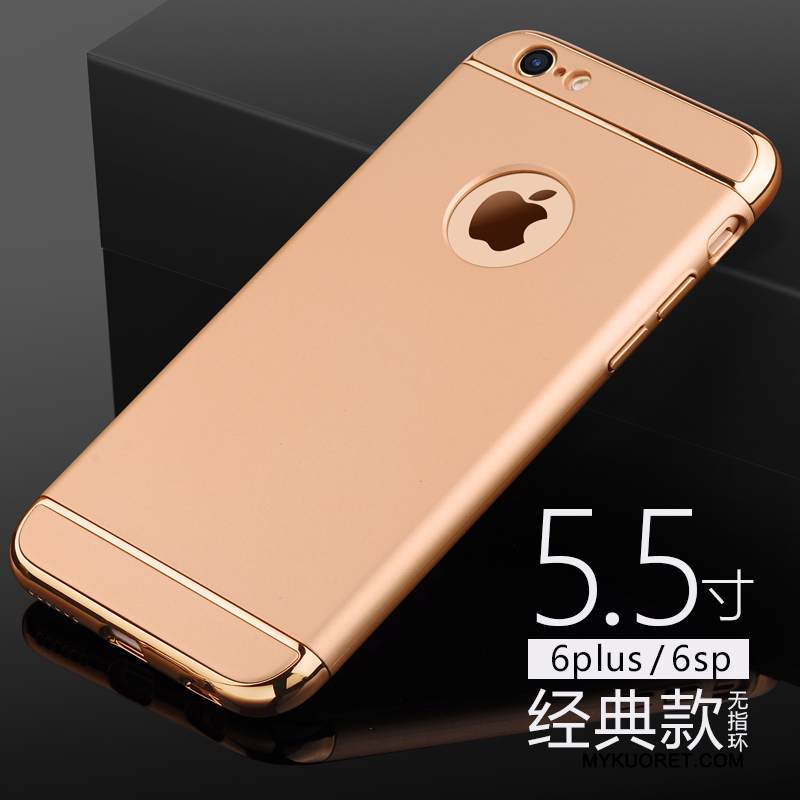 Kuori iPhone 6/6s Plus Tuki Rengas Murtumaton, Kotelo iPhone 6/6s Plus Suojaus Trendi Jauhe