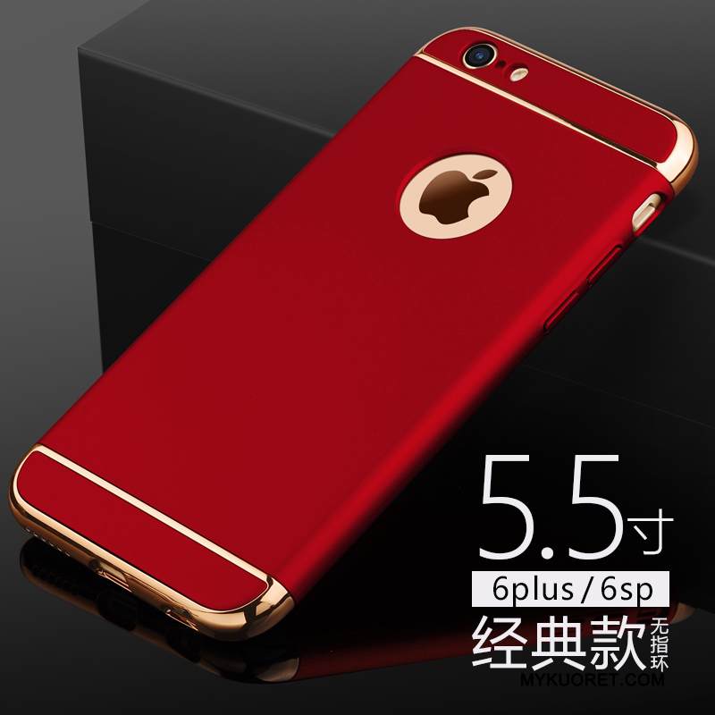 Kuori iPhone 6/6s Plus Tuki Rengas Murtumaton, Kotelo iPhone 6/6s Plus Suojaus Trendi Jauhe
