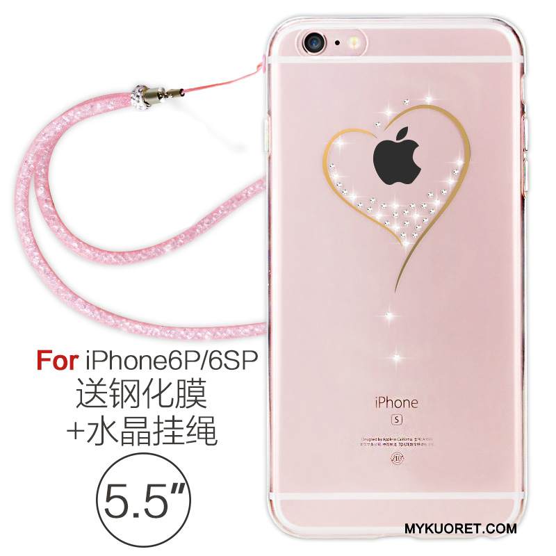 Kuori iPhone 6/6s Plus Ylellisyys Puhelimen Kuoret Trendi, Kotelo iPhone 6/6s Plus Rhinestone Inlay Jauhe