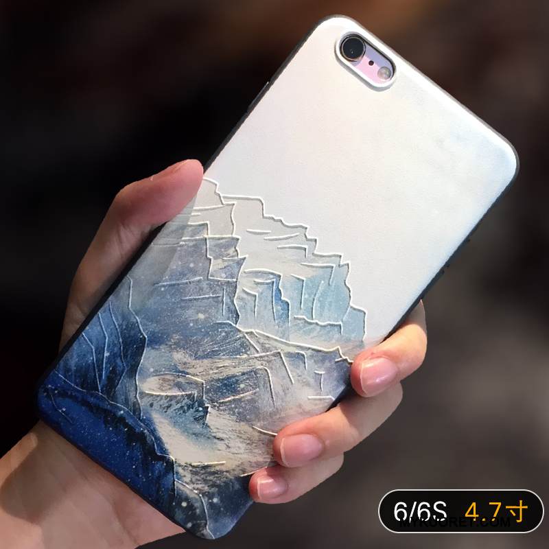 Kuori iPhone 6/6s Silikoni Murtumaton Ultra, Kotelo iPhone 6/6s Pehmeä Neste Jauhe Trendi