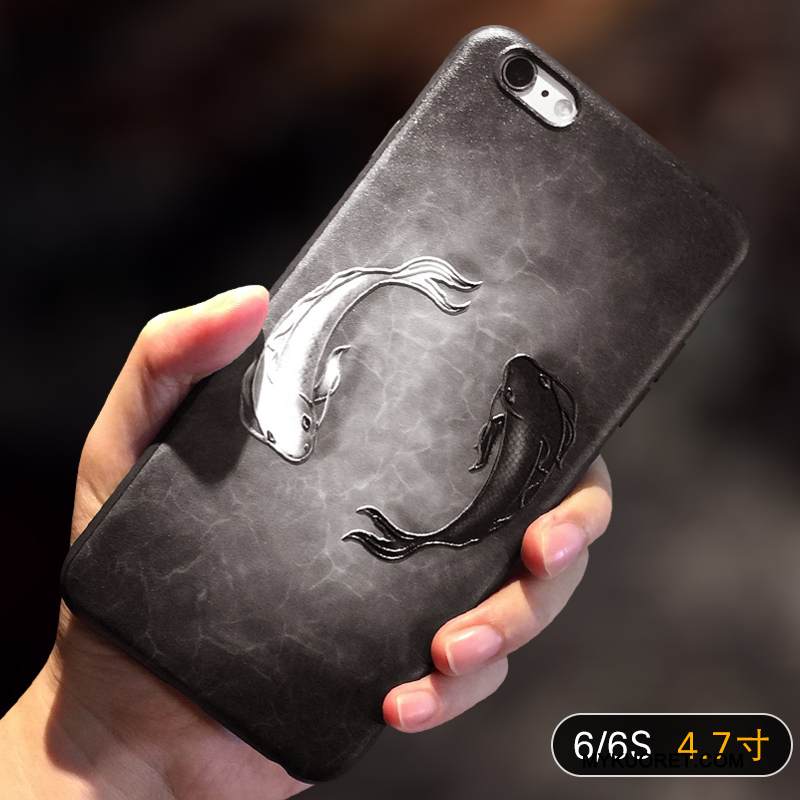 Kuori iPhone 6/6s Silikoni Murtumaton Ultra, Kotelo iPhone 6/6s Pehmeä Neste Jauhe Trendi