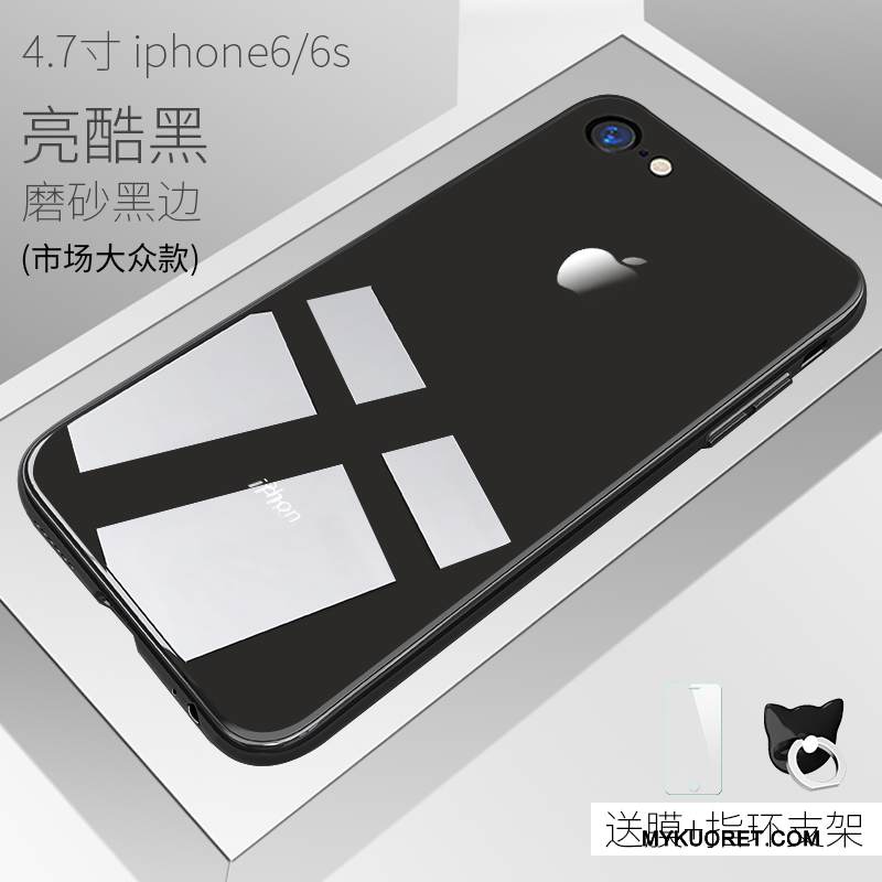 Kuori iPhone 6/6s Silikoni Uusi Musta, Kotelo iPhone 6/6s Puhelimen Kuoret Trendi
