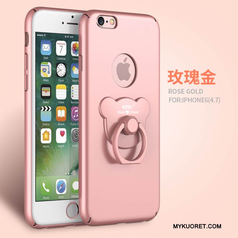 Kuori iPhone 6/6s Suojaus Pesty Suede Puhelimen Kuoret, Kotelo iPhone 6/6s Laukut Jauhe Murtumaton