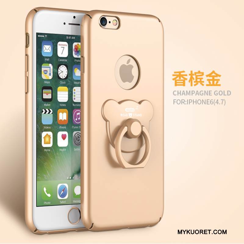 Kuori iPhone 6/6s Suojaus Pesty Suede Puhelimen Kuoret, Kotelo iPhone 6/6s Laukut Jauhe Murtumaton