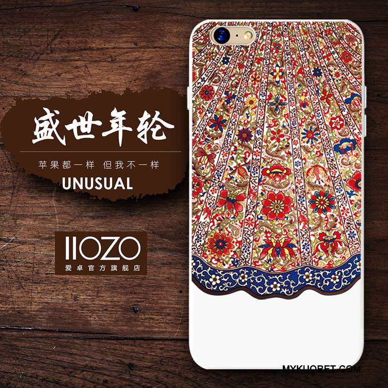 Kuori iPhone 6/6s Suojaus Trendi Sininen, Kotelo iPhone 6/6s Silikoni Puhelimen Kuoret Murtumaton