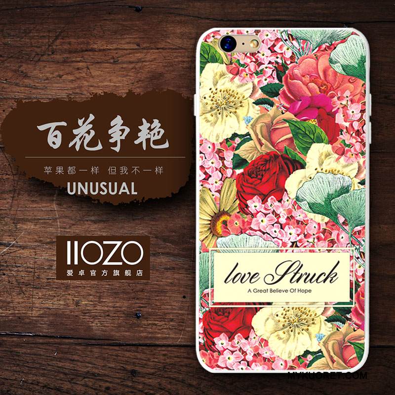 Kuori iPhone 6/6s Suojaus Trendi Sininen, Kotelo iPhone 6/6s Silikoni Puhelimen Kuoret Murtumaton