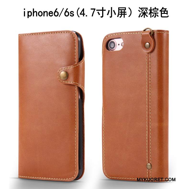 Kuori iPhone 6/6s Suojaus Viini Punainen Puhelimen Kuoret, Kotelo iPhone 6/6s Silikoni Murtumaton Ripustettavat Koristeet