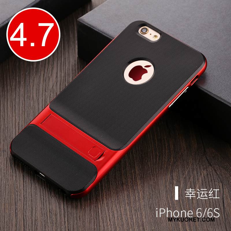 Kuori iPhone 6/6s Tuki Murtumaton Pesty Suede, Kotelo iPhone 6/6s Silikoni Puhelimen Kuoret Läpinäkyvä