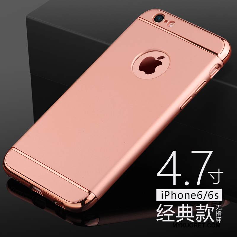 Kuori iPhone 6/6s Tuki Rengas Murtumaton, Kotelo iPhone 6/6s Suojaus Trendi Kova