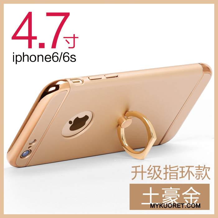 Kuori iPhone 6/6s Tuki Rengas Murtumaton, Kotelo iPhone 6/6s Suojaus Trendi Kova