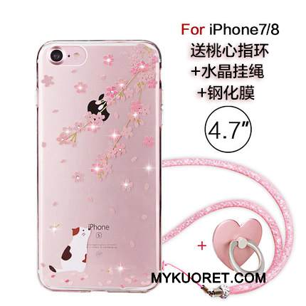 Kuori iPhone 7 Jauhe Puhelimen Kuoret, Kotelo iPhone 7 Ripustettavat Koristeet Tide-brändi