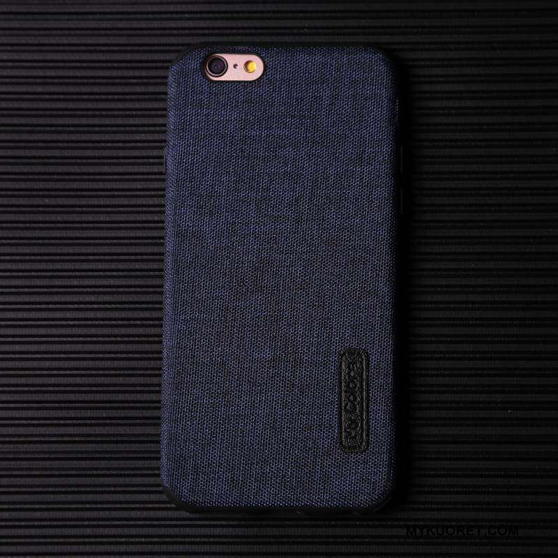 Kuori iPhone 7 Laukut Persoonallisuus Murtumaton, Kotelo iPhone 7 Silikoni Liiketoiminta Sininen