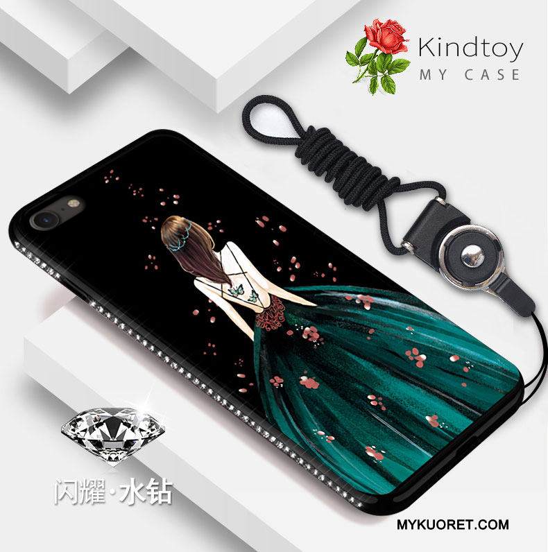 Kuori iPhone 7 Laukut Puhelimen Kuoret Vihreä, Kotelo iPhone 7 Silikoni Tide-brändi