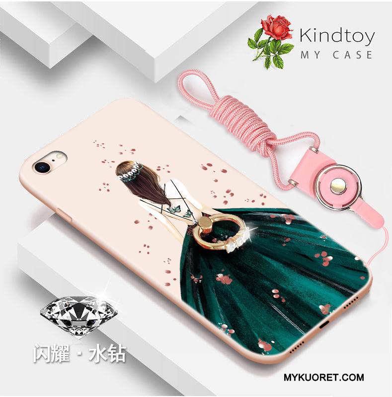 Kuori iPhone 7 Laukut Puhelimen Kuoret Vihreä, Kotelo iPhone 7 Silikoni Tide-brändi