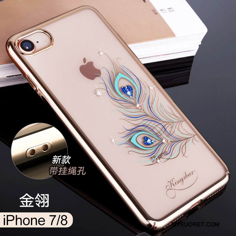 Kuori iPhone 7 Laukut Tide-brändi Puhelimen Kuoret, Kotelo iPhone 7 Ylellisyys Murtumaton Punainen