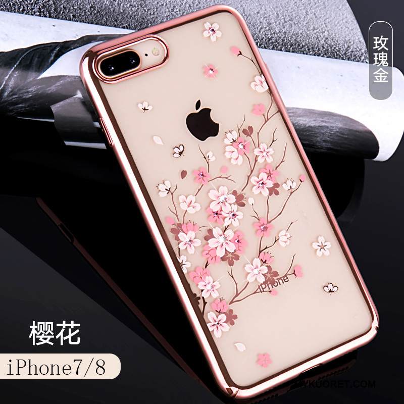 Kuori iPhone 7 Laukut Tide-brändi Puhelimen Kuoret, Kotelo iPhone 7 Ylellisyys Murtumaton Punainen