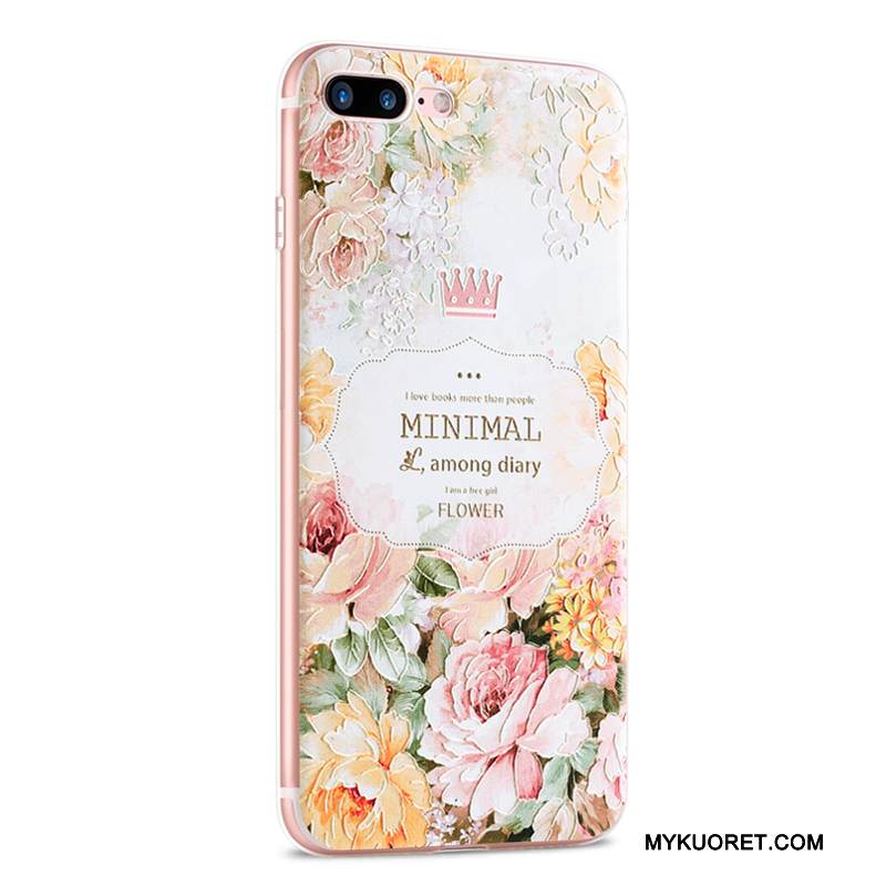 Kuori iPhone 7 Laukut Uusi Persoonallisuus, Kotelo iPhone 7 Luova Vihreä Pu