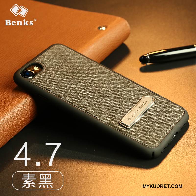 Kuori iPhone 7 Luova Liiketoiminta Puhelimen Kuoret, Kotelo iPhone 7 Tuki Harmaa Yksinkertainen