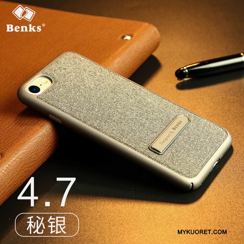 Kuori iPhone 7 Luova Liiketoiminta Puhelimen Kuoret, Kotelo iPhone 7 Tuki Harmaa Yksinkertainen