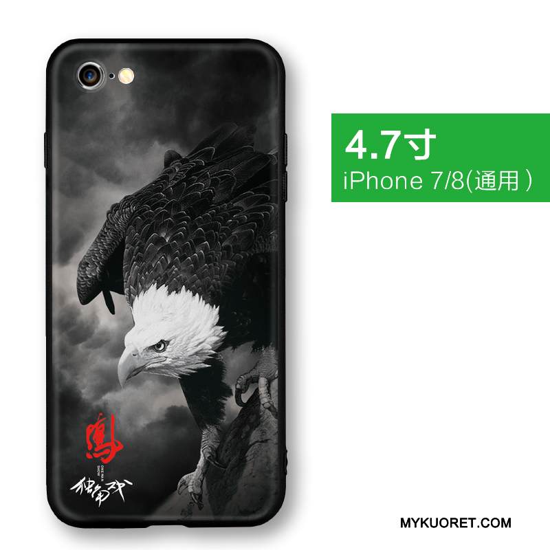 Kuori iPhone 7 Luova Murtumaton Pesty Suede, Kotelo iPhone 7 Laukut Ohut Ultra