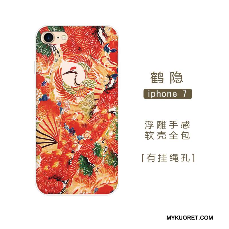 Kuori iPhone 7 Luova Persoonallisuus Tummansininen, Kotelo iPhone 7 Suojaus Puhelimen Kuoret Yksinkertainen