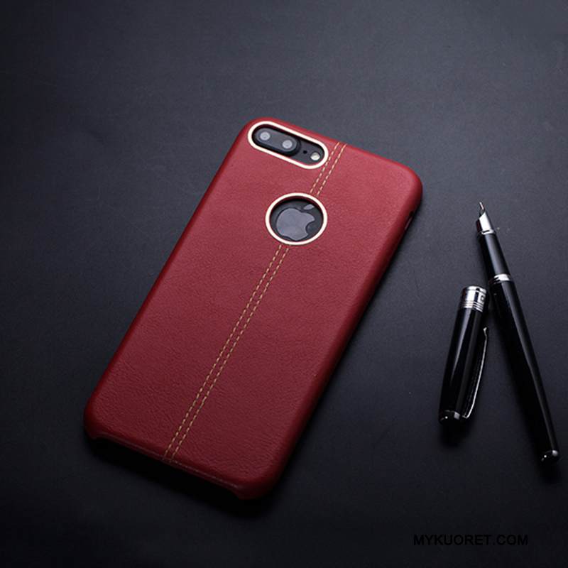 Kuori iPhone 7 Luova Puhelimen Kuoret Murtumaton, Kotelo iPhone 7 Ylellisyys Punainen