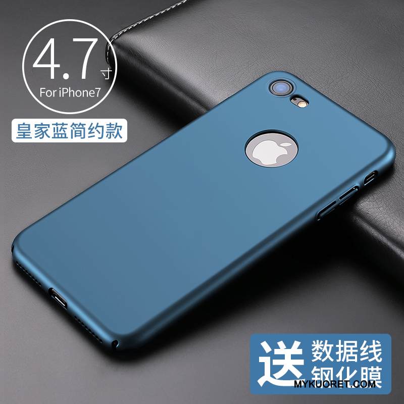 Kuori iPhone 7 Luova Rengas Pesty Suede, Kotelo iPhone 7 Suojaus Trendi Niitti