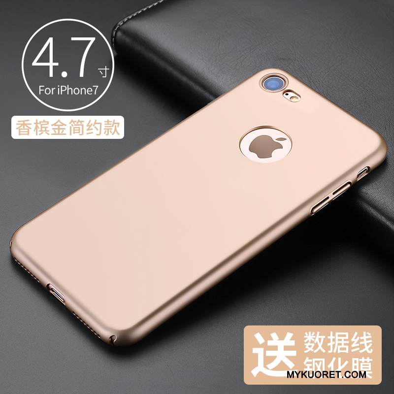 Kuori iPhone 7 Luova Rengas Pesty Suede, Kotelo iPhone 7 Suojaus Trendi Niitti