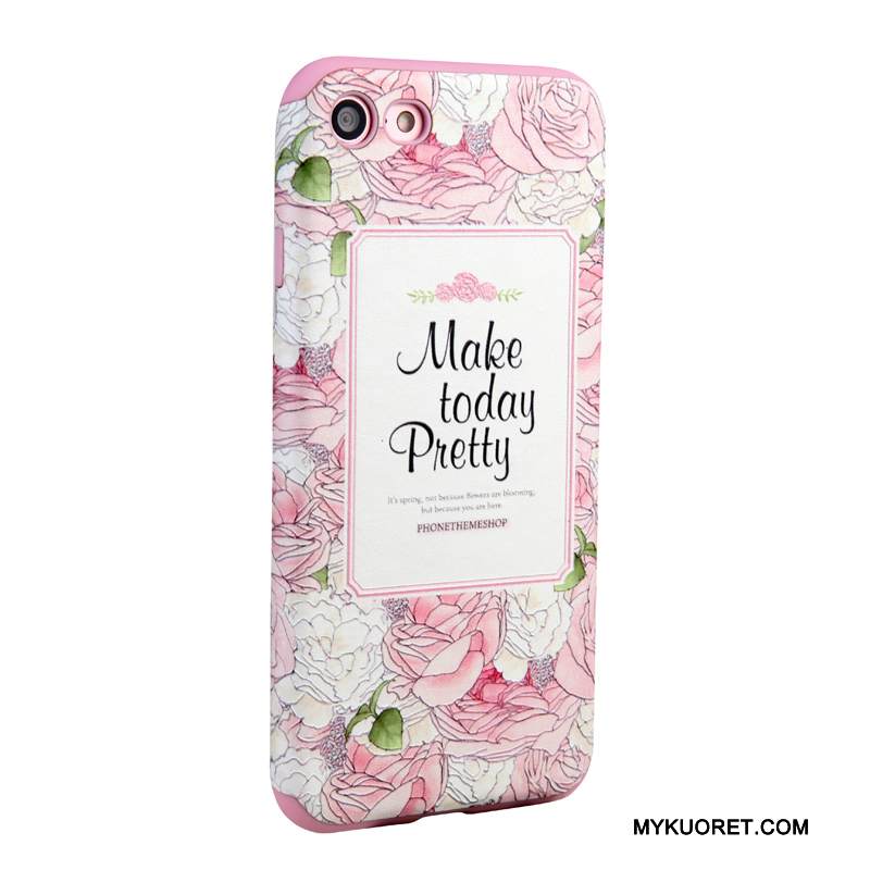 Kuori iPhone 7 Maalaus Puhelimen Kuoret Ihana, Kotelo iPhone 7 Sarjakuva Trendi Jauhe