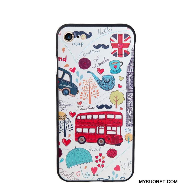 Kuori iPhone 7 Maalaus Trendi Puhelimen Kuoret, Kotelo iPhone 7 Pehmeä Neste Ihana