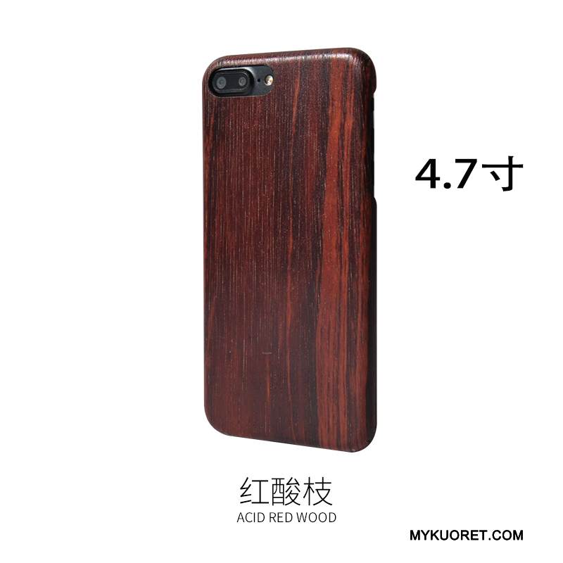 Kuori iPhone 7 Massiivipuu Keltainen Tuntea, Kotelo iPhone 7 Suojaus Puhelimen Kuoret