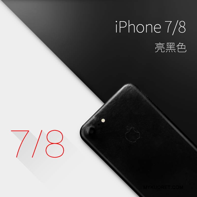 Kuori iPhone 7 Nahka Keltainen Puhelimen Kuoret, Kotelo iPhone 7 Ylellisyys Ultra Ohut