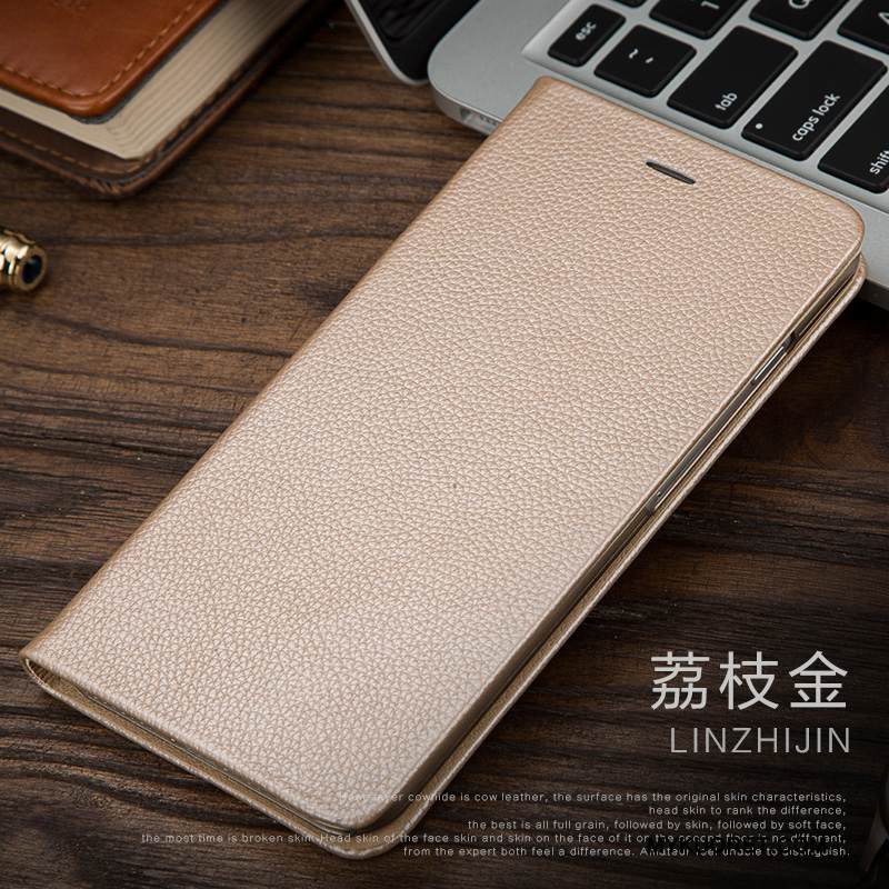 Kuori iPhone 7 Nahka Musta Puhelimen Kuoret, Kotelo iPhone 7 Kuoret Uusi