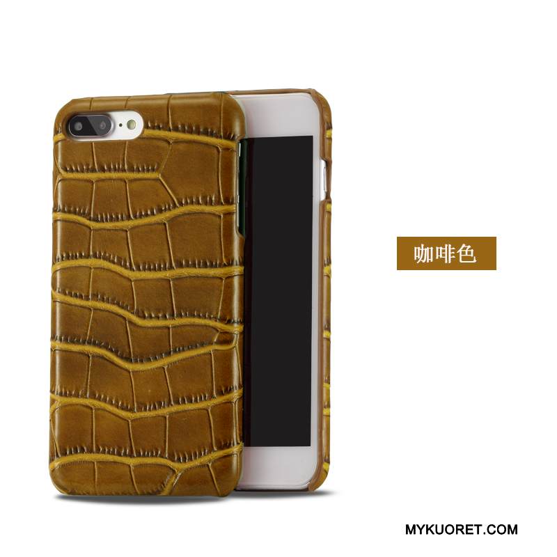 Kuori iPhone 7 Nahka Sininen Hopea, Kotelo iPhone 7 Suojaus Murtumaton Kukkakuvio