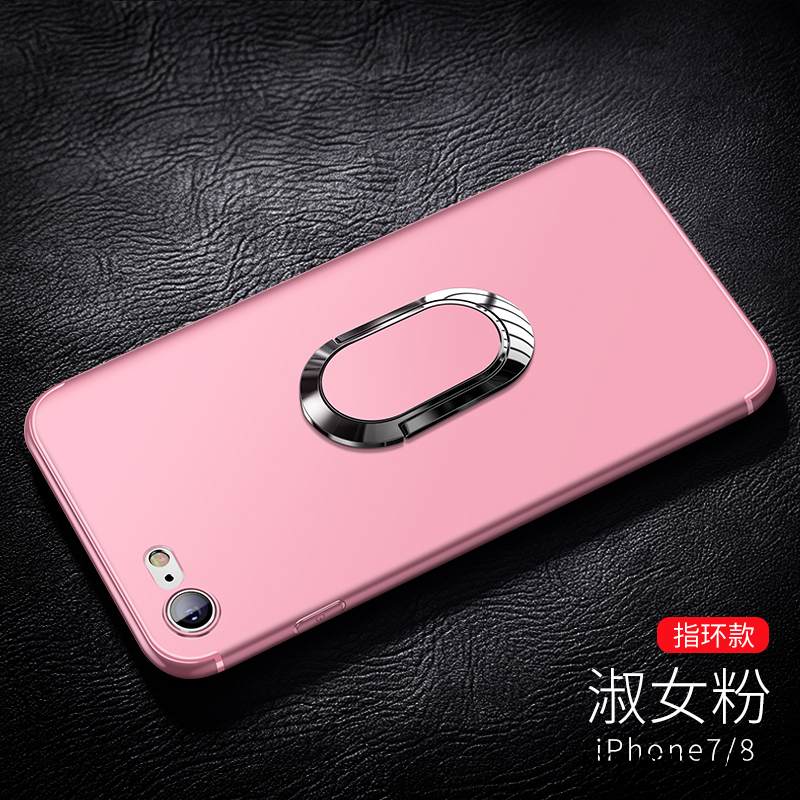 Kuori iPhone 7 Pehmeä Neste Jauhe Puhelimen Kuoret, Kotelo iPhone 7 Silikoni Pesty Suede Trendi