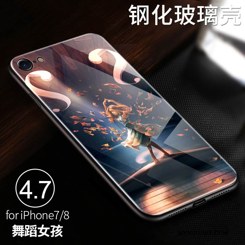 Kuori iPhone 7 Pehmeä Neste Tide-brändi Uusi, Kotelo iPhone 7 Suojaus Keltainen Murtumaton