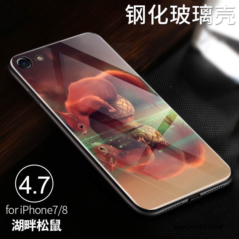 Kuori iPhone 7 Pehmeä Neste Tide-brändi Uusi, Kotelo iPhone 7 Suojaus Keltainen Murtumaton