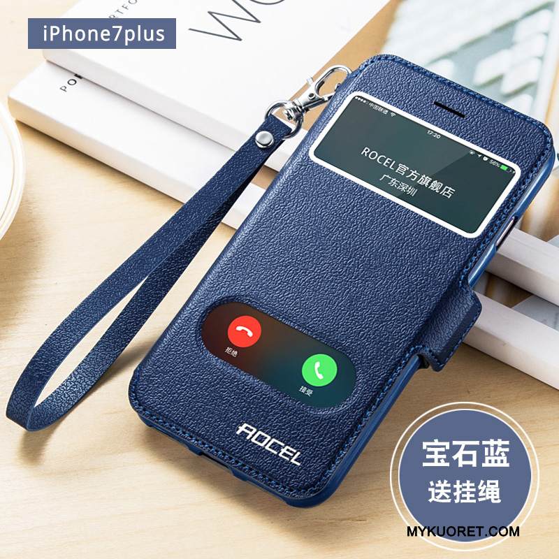 Kuori iPhone 7 Plus Kuoret Kulta Murtumaton, Kotelo iPhone 7 Plus Laukut Trendi Ripustettavat Koristeet