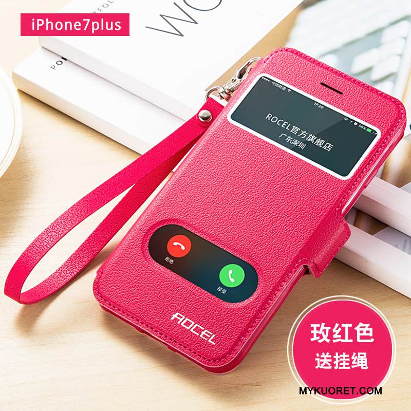 Kuori iPhone 7 Plus Kuoret Kulta Murtumaton, Kotelo iPhone 7 Plus Laukut Trendi Ripustettavat Koristeet