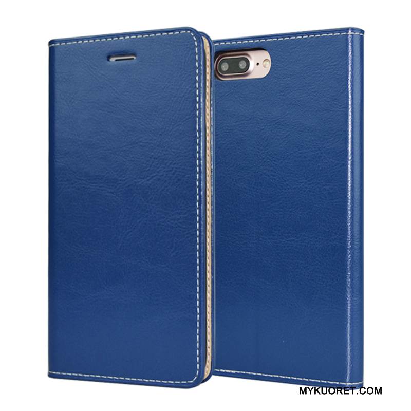 Kuori iPhone 7 Plus Kuoret Puhelimen Kuoret Liiketoiminta, Kotelo iPhone 7 Plus Laukut Oranssi Murtumaton