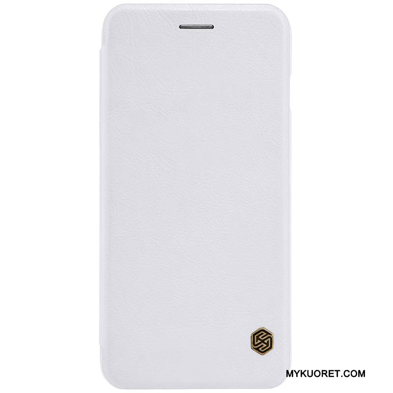 Kuori iPhone 7 Plus Kuoret Valkoinen Pu, Kotelo iPhone 7 Plus Nahka Murtumaton Keltainen