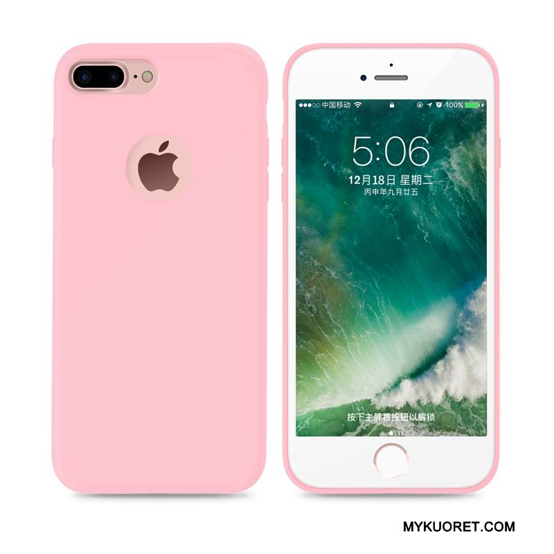 Kuori iPhone 7 Plus Laukut Pu Sininen, Kotelo iPhone 7 Plus Pehmeä Neste Puhelimen Kuoret