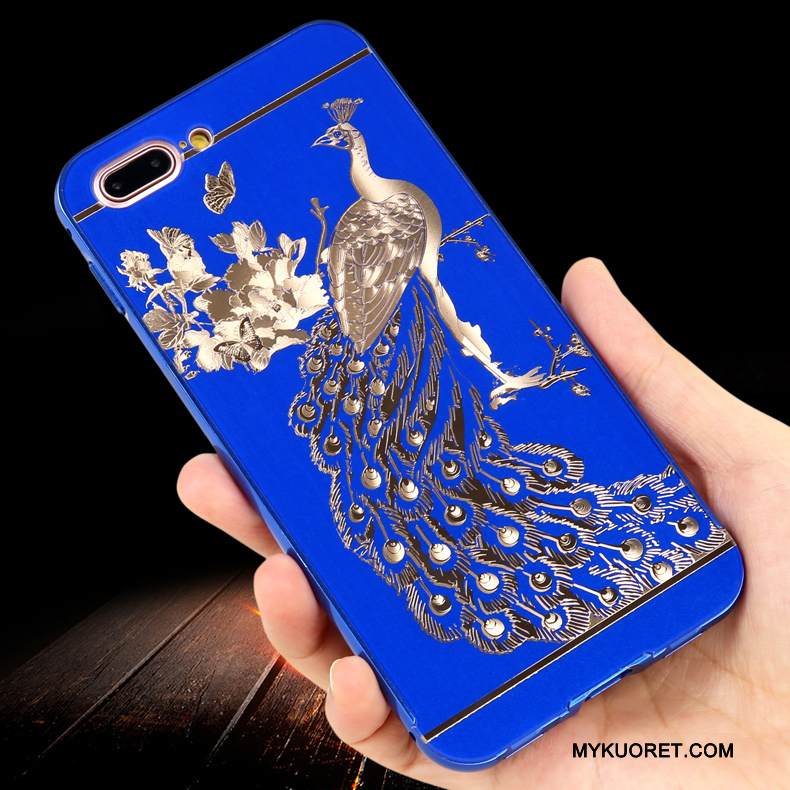 Kuori iPhone 7 Plus Laukut Punainen Trendi, Kotelo iPhone 7 Plus Suojaus Musta Murtumaton