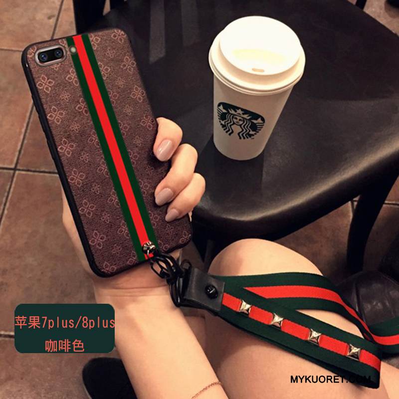 Kuori iPhone 7 Plus Laukut Sininen Ripustettavat Koristeet, Kotelo iPhone 7 Plus Suojaus Puhelimen Kuoret Murtumaton