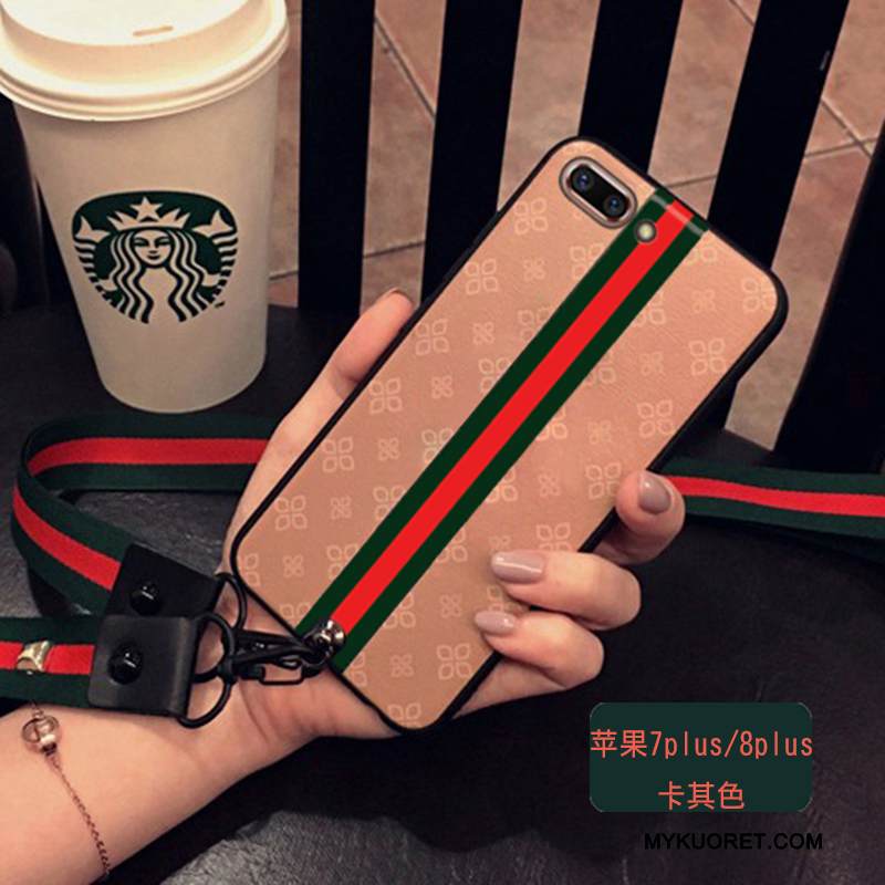 Kuori iPhone 7 Plus Laukut Sininen Ripustettavat Koristeet, Kotelo iPhone 7 Plus Suojaus Puhelimen Kuoret Murtumaton