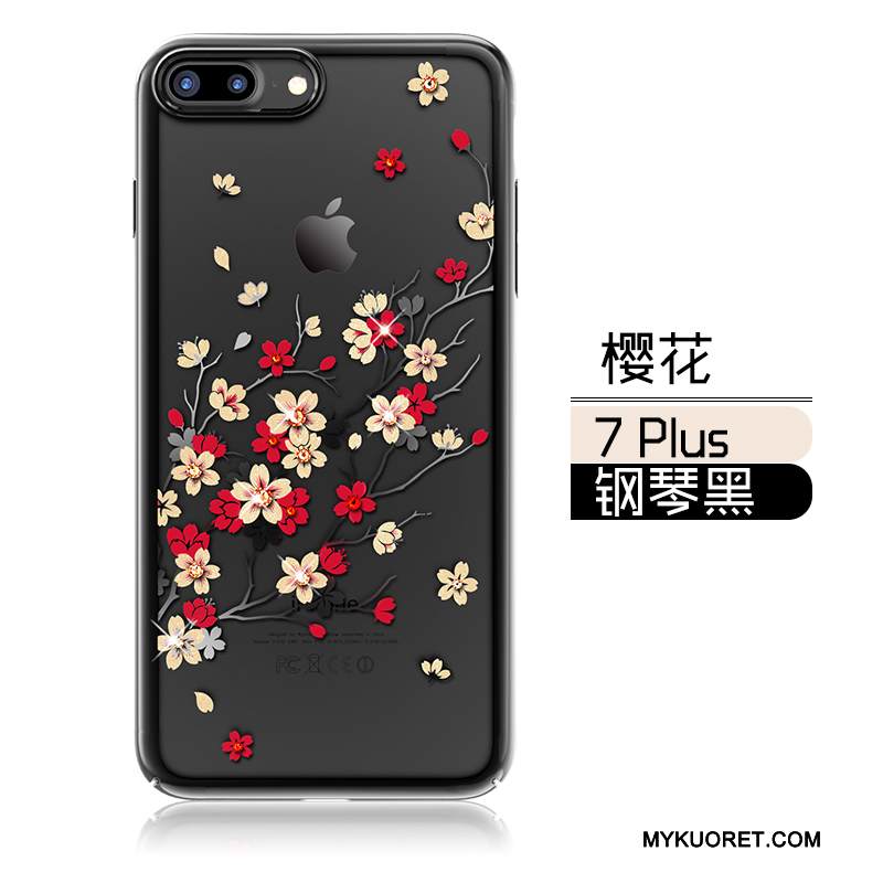 Kuori iPhone 7 Plus Luova Puhelimen Kuoret Persoonallisuus, Kotelo iPhone 7 Plus Silikoni Uusi Punainen