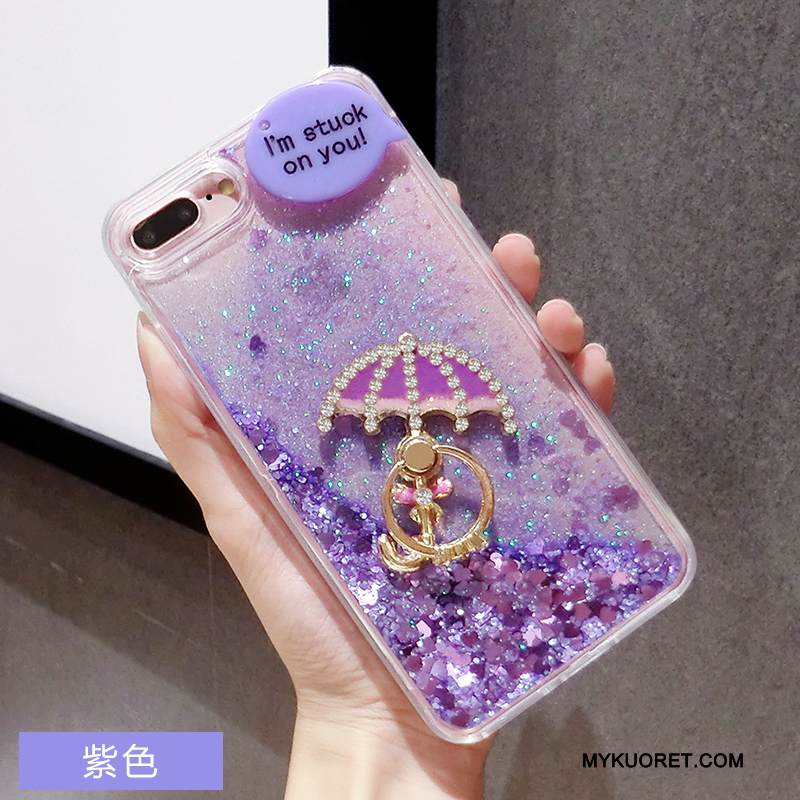 Kuori iPhone 7 Plus Luova Trendi Juoksuhiekka, Kotelo iPhone 7 Plus Silikoni Jauhe Murtumaton